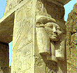 Hathor-shrine in Deir-el-Bahri (Egypt) 1480 B.C.